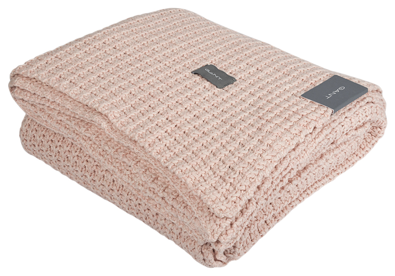 Плед Gant Home Melange Waffle Knit 853015402/612/130180
