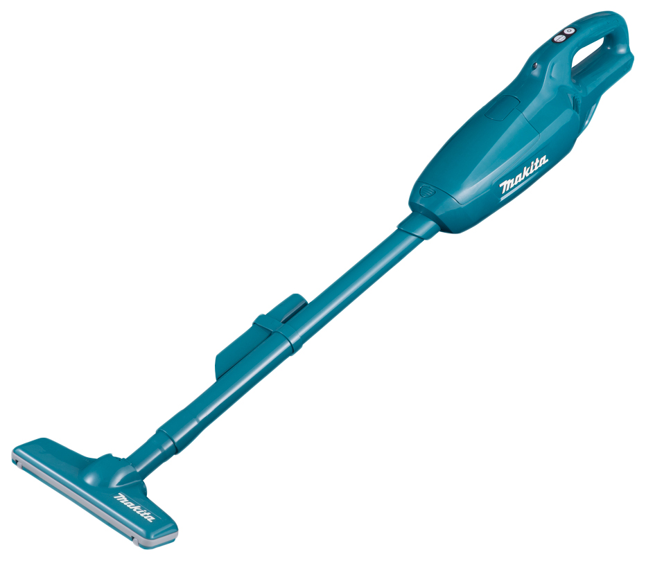 Аккумуляторный строительный пылесос Makita CL107FDZ Синий (Без Акб и Зу) окномойка с телескопической металлической окрашенной ручкой и сгоном доляна 20×49 75 см поролон синий