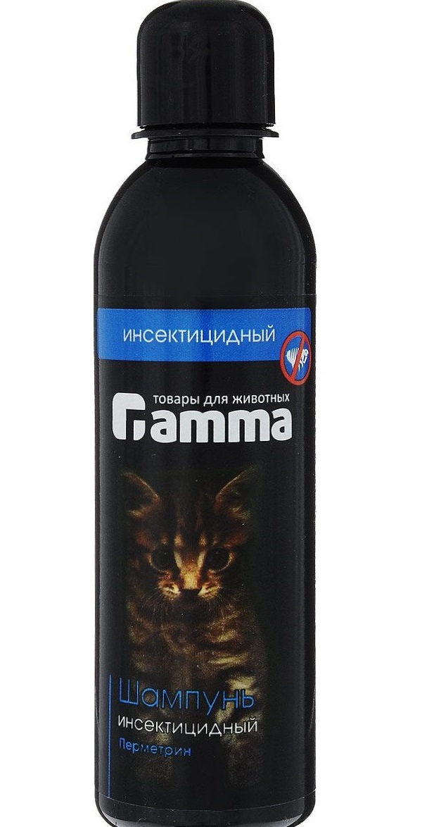 Шампунь для котят Gamma инсектицидный, хвоя, 250 мл