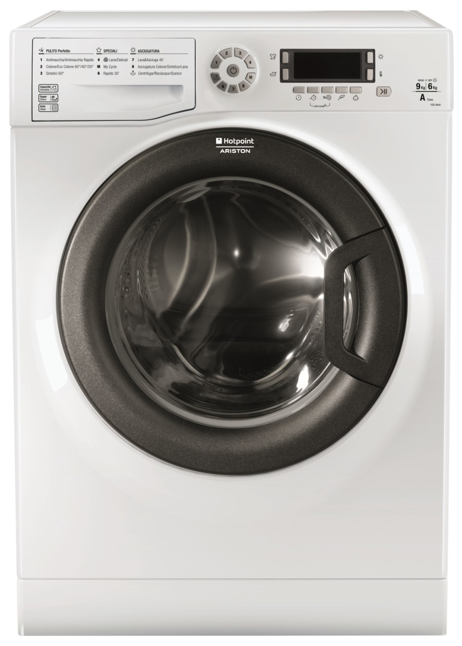 фото Стиральная машина с сушкой hotpoint-ariston fdd 9640 b eu