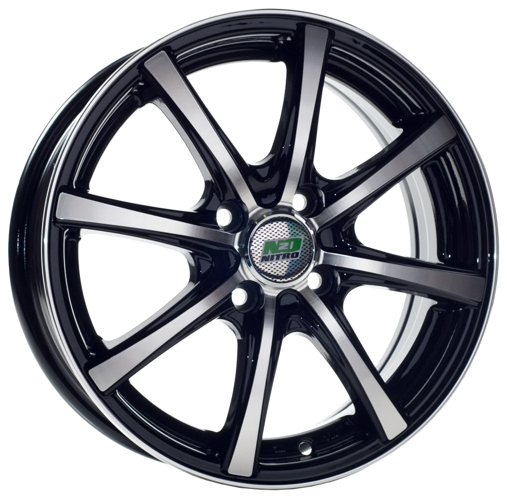 

Колесный диск Nitro Y4809 R16 6.5J PCD5x114.3 ET45 D73.1 (41026843), Черный;серебристый