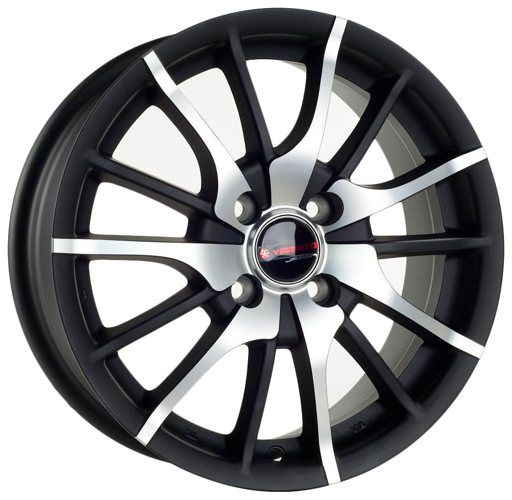 

Колесный диск Yamato Nakamura R15 6J PCD5x100 ET38 D57.1 (41006979), Черный