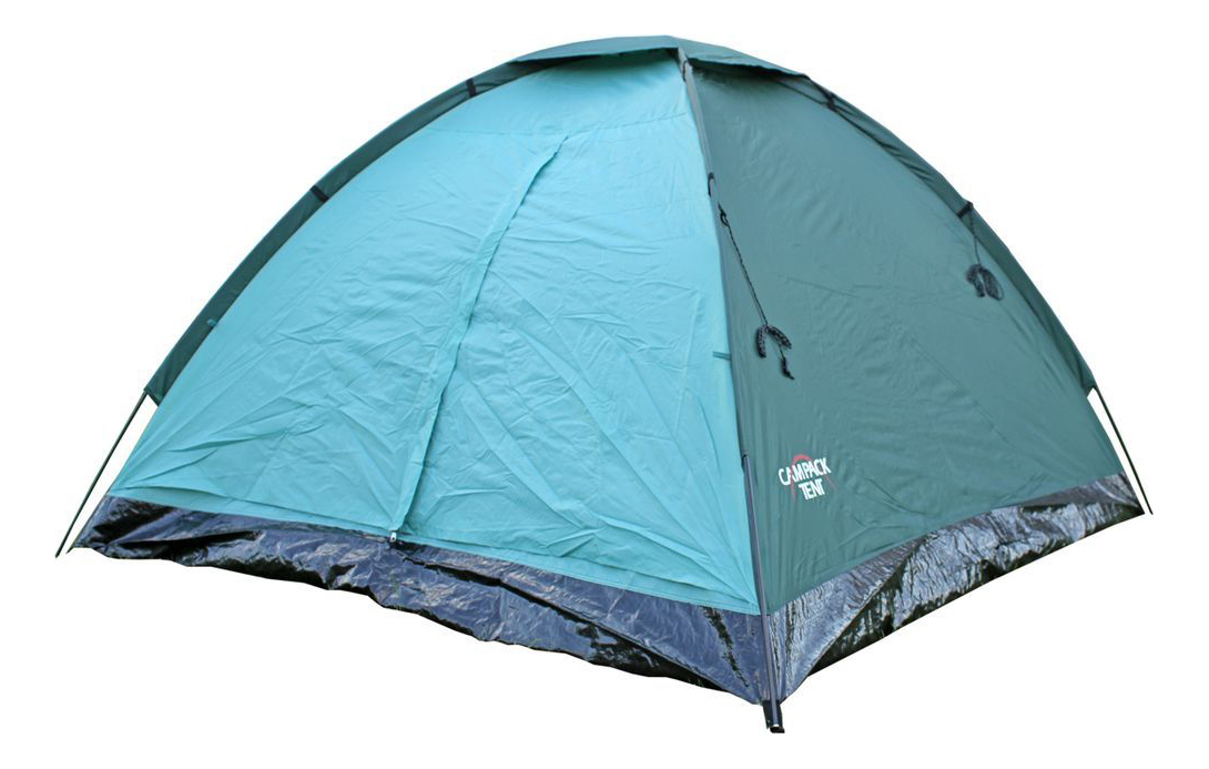 Палатка Campack Tent Dome Traveler, треккинговая, 2 места, green