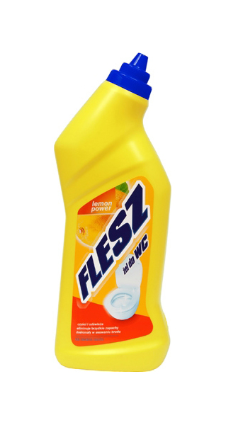 фото Чистящее средство для унитаза flesz лимонный 1 л