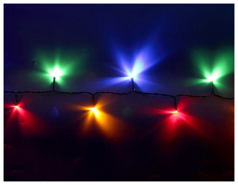 фото Новогодняя электрическая гирлянда edelman luca 83090 27,6 м разноцветный