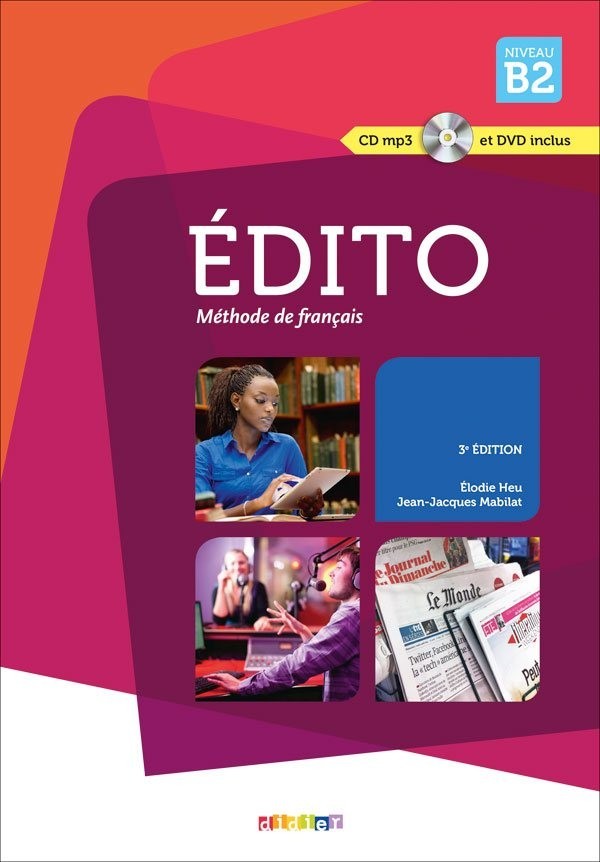 

Le nouvel Edito B2 NEd - Livre + CD + DVD