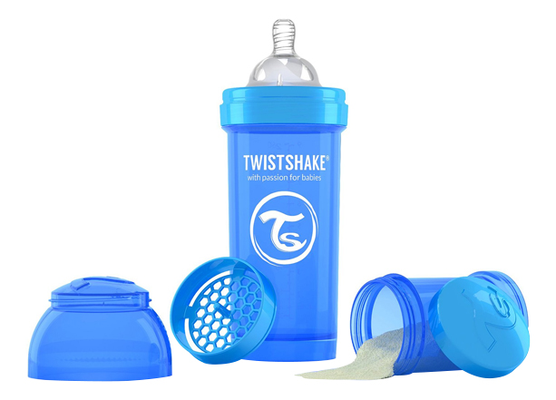 

Детская бутылочка Twistshake Антиколиковая 260 мл синяя, Антиколиковая 260 мл синяя