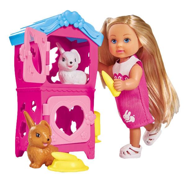 Купить Кукла Evi с кроликами Simba 5733065 12 см,