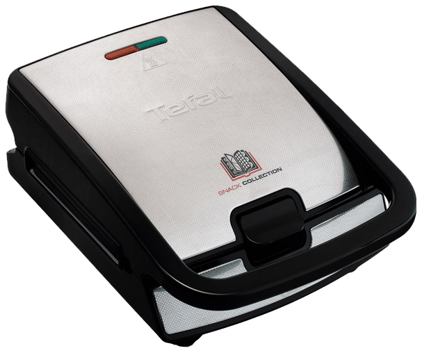 

Электровафельница Tefal Snack collection SW858D32 Silver/Black, SW858D32
