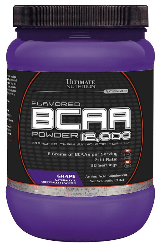 Ultimate Nutrition BCAA 12000 228 г, grape