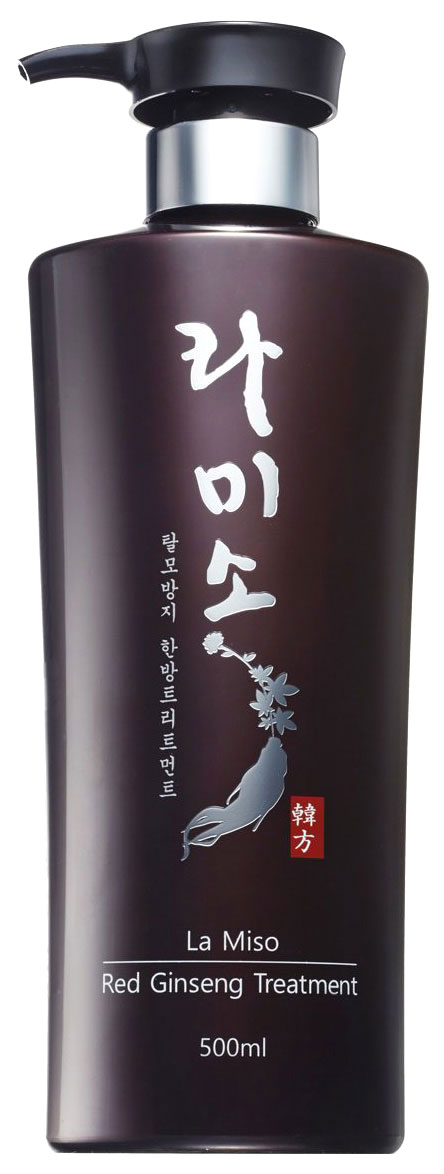 Кондиционер для волос LA MISO Red Ginseng Treatment с красным корейским женьшенем, 500 мл