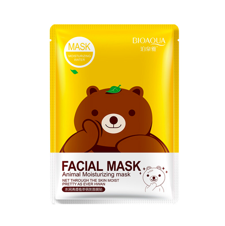 

Маска для лица Bioaqua Fasial Animal Mask Медведь