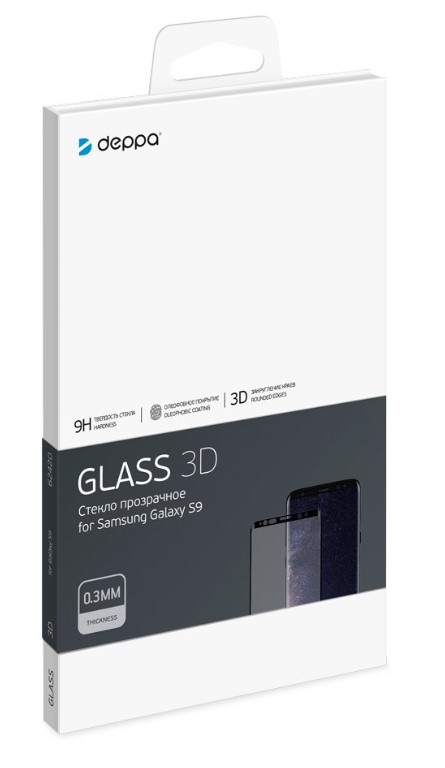 

Защитное стекло Deppa стекло Samsung G960 0.3mm 3D black, DEP-62420