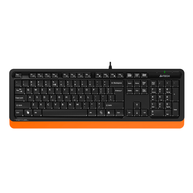 фото Клавиатура a4tech fstyler fk10 black/orange