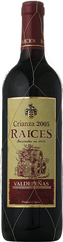 

Вино Bodegas Fernando Castro "Raices" Crianza Valdepeñas DO