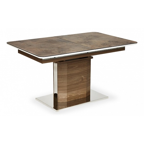 фото Кухонный стол tetchair стол обеденный radcliffe 140-170х90х75 см коричневый