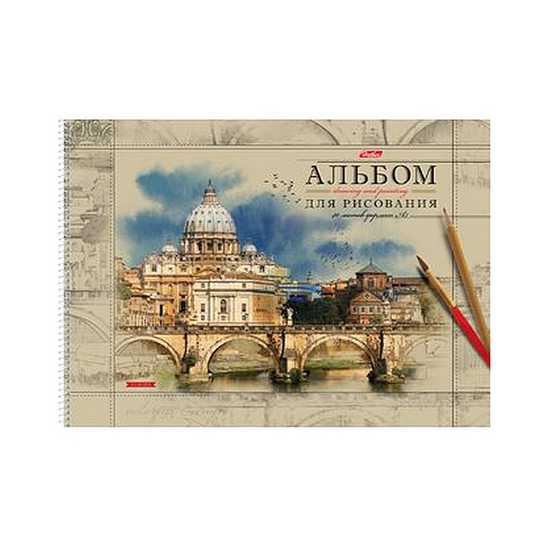 

Альбом для рисования HATBER 40А3Всп 16355, A246344, А3, 40 л, спираль, Европа