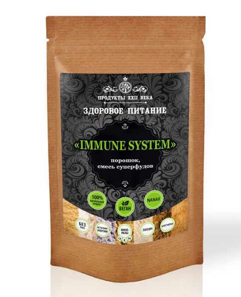 

Смесь суперфудов Продукты XXII века Immune System 100 г