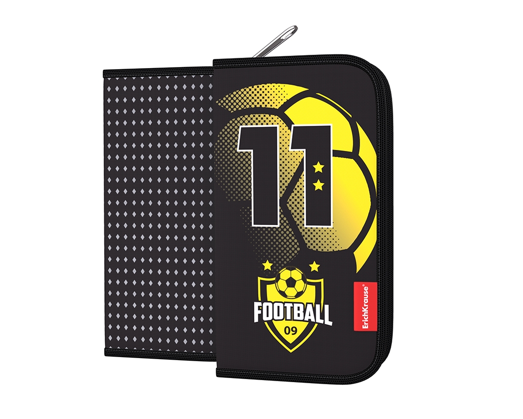 

Пенал-книжка без наполнения ErichKrause® 110x205x25мм Football Time