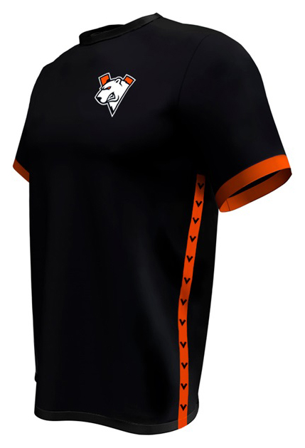 фото Футболка мужская virtus.pro fvpjersey19 черная l