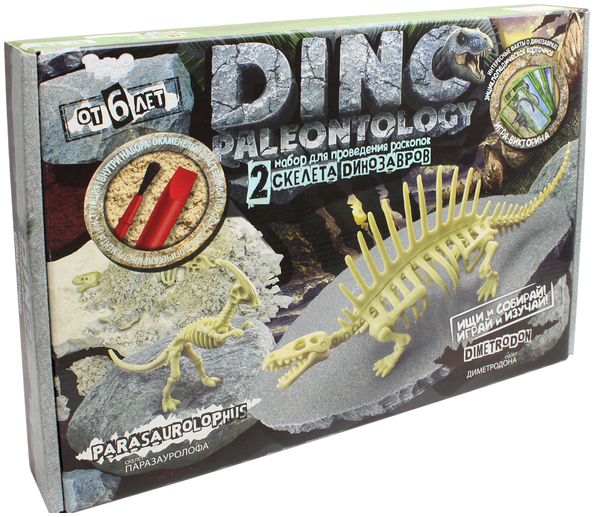 

DANKO TOYS Набор для проведения раскопок Dino Paleontology, набор 4 DP-01-04