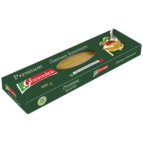 

Макароны Granmulino лапша длинная премиум 400 г