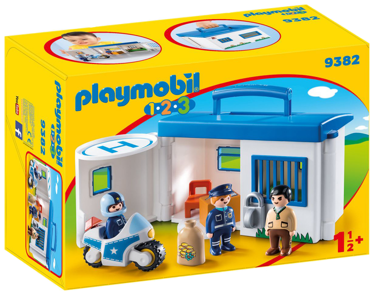 фото Игровой набор playmobil полицейский участок