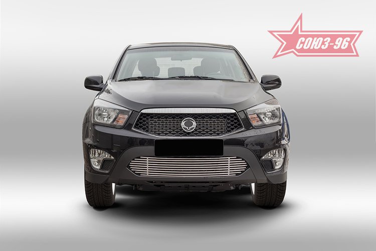 

Декоративные элементы воздухозаборника (черн загл.) d10,Ssang Yong Actyon Sport 2012-