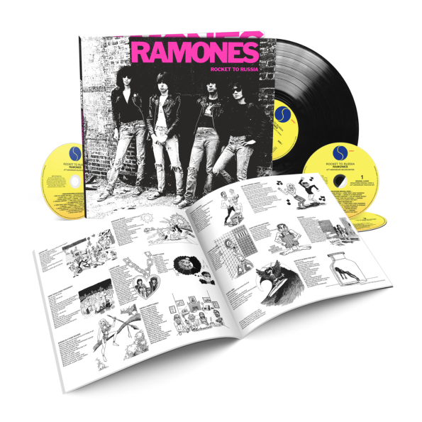 Ramones Rocket To Russia (40th Anniversary Deluxe Edition)(LP+3CD)