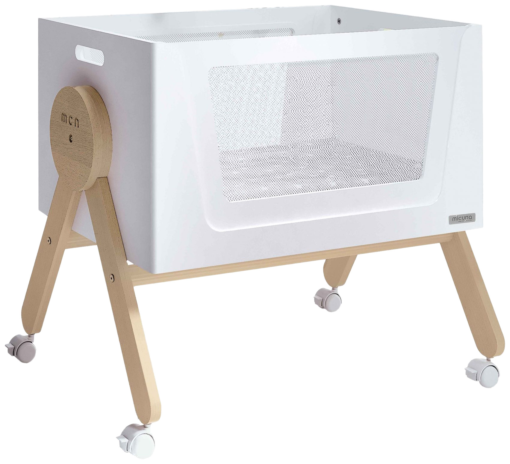 

Колыбель Micuna (Микуна) Mini Swing МО-1864 white/waterwood, Mini Swing