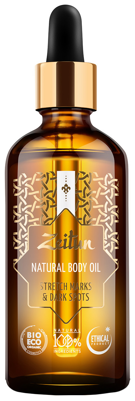 Купить Масло для тела Zeitun Authentic Natural Body Oil Stretch Marks & Dark Spots 100 мл
