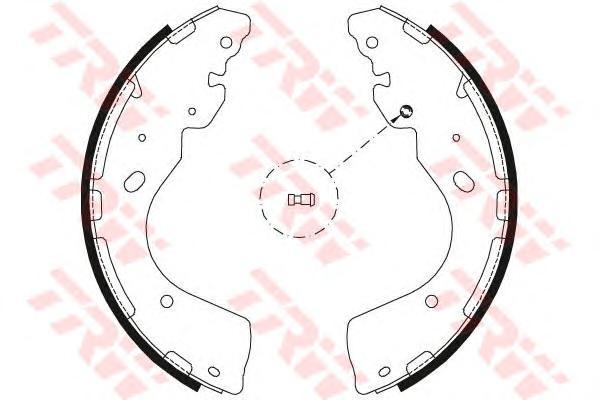 

Комплект тормозных колодок TRW/Lucas GS8797
