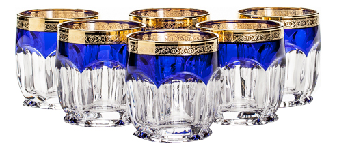 Набор стаканов для виски Crystalite Bohemia 2KD67K/0/432270/250