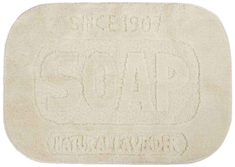 

Коврик для ванной Balvi Soap 25820 Молочный
