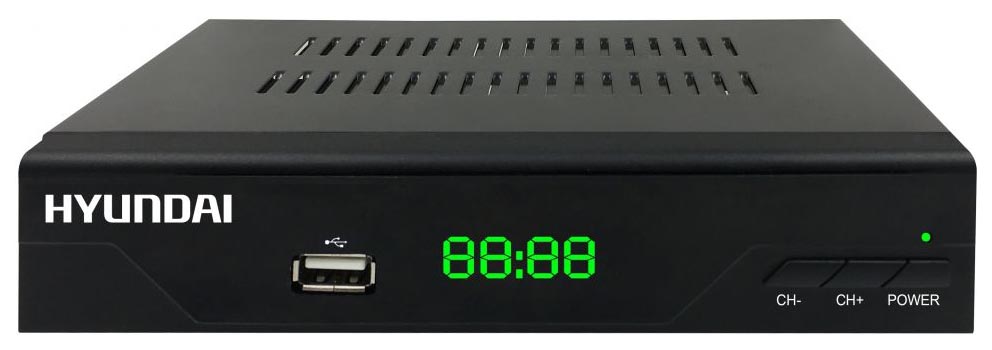 фото Цифровой ресивер hyundai h-dvb840 black