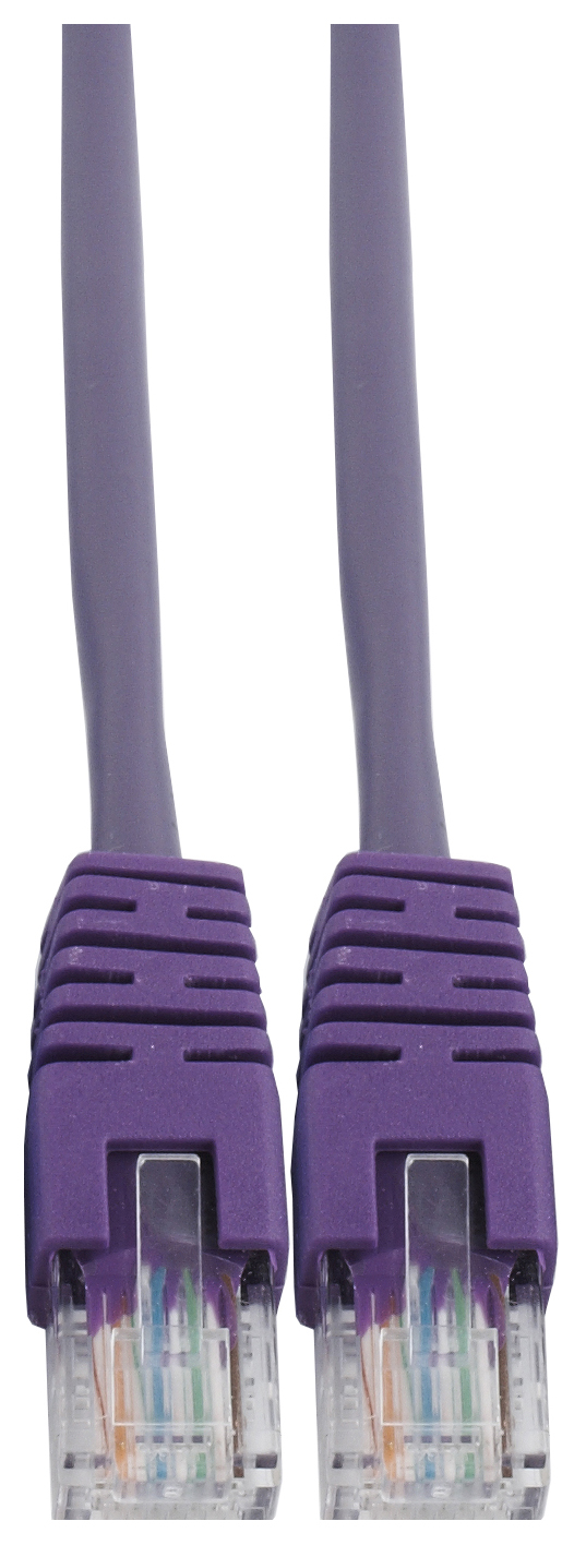 фото Кабель cablexpert rj45-rj45, m-m 0,5м violet (pp12-0.5m/v)