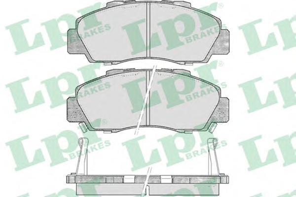 

Тормозные колодки Lpr 05P472