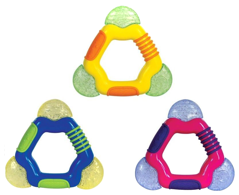 

Прорезыватель с гелем Nuby Треугольник ID451