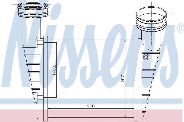 

Интеркулер Nissens 96680