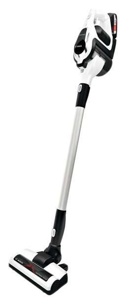 фото Вертикальный пылесос bosch unlimited serie 8 bcs1all white/black