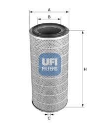 фото Фильтр воздушный двигателя ufi 27.584.00