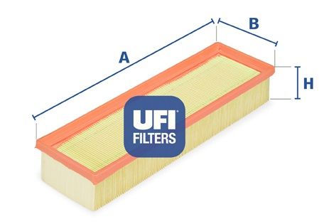 фото Фильтр воздушный двигателя ufi 30.186.00