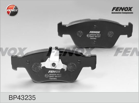 

Комплект тормозных колодк FENOX BP43235