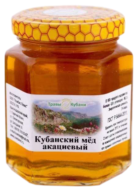 

Мед Золотые Меда России кубанский акациевый 250 г