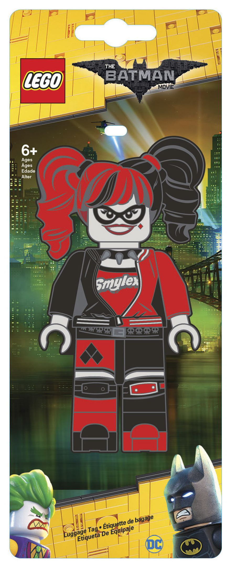 

Бирка для багажа LEGO Batman Movie Harley Quinn