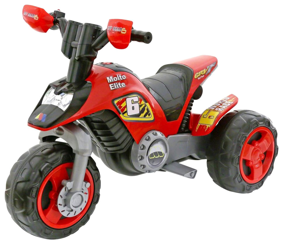 Мотоцикл детский Molto Molto Elite 6 6V красный