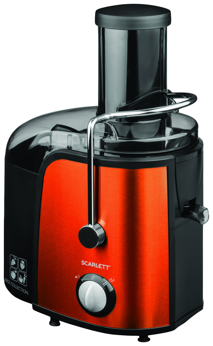 

Соковыжималка центробежная Scarlett SC-JE50S42 orange/black, SC-JE50S42