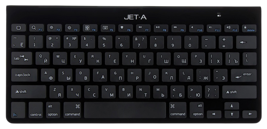 

Беспроводная клавиатура Jet.A SlimLine K9 Black, SlimLine K9