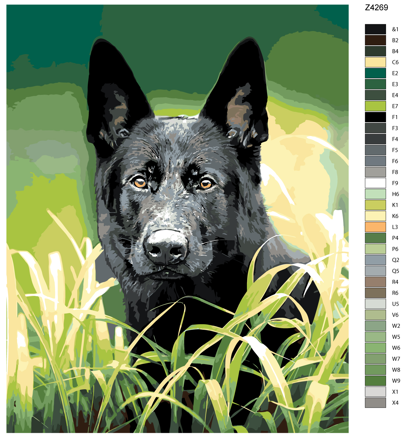 

Картина по номерам, 40 x 50, Z-Z4269, Z-Z4269