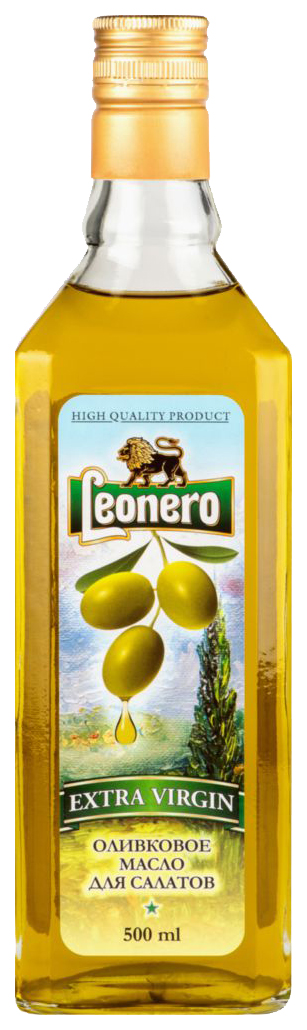 

Масло оливковое Leonero еxtra virgin для салатов 500 мл